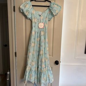 LoveShackFancy Puffed Sleeve dresss